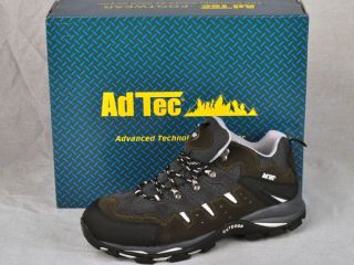 AdTec Ad Tec Mens Hiker Hiking Sneaker Casual Shoe Suede Mesh Asst 