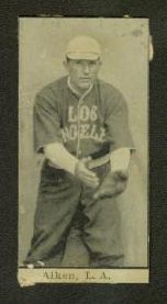 1911 T217 Mono PCL Issue BB Card   Aiken, LA