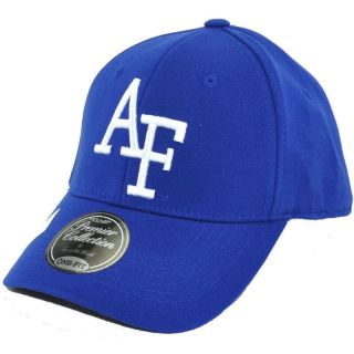 AIR FORCE FALCONS PREMIUM WOOL ONE FIT CAP HAT BY TOP OF THE WORLD SZ 