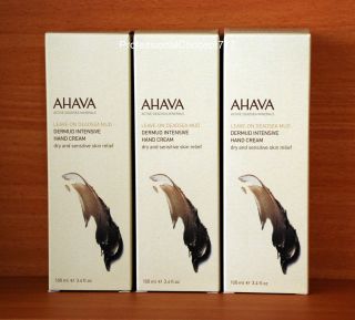 AHAVA Dead Sea Dermud Intensive Hand Cream Dry and Sensitive Skin 