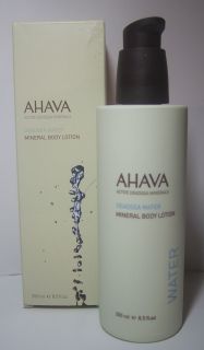AHAVA Mineral Body Lotion Dead Sea Water with Minerals 250 ml 8 5fl oz 