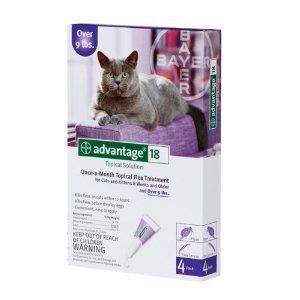 Advantage II Flea Treatment for Cats Over 9 lbs 6pk  