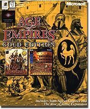 Age of Empires 1 Original +Rise of Rome Empire Expansion CD PC Gold 