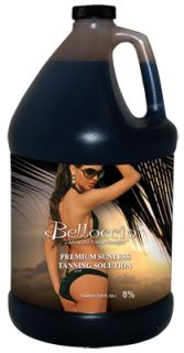 Gallon BELLOCCIO Premium Anti Aging 8% Sunless Airbrush Spray Tanning 