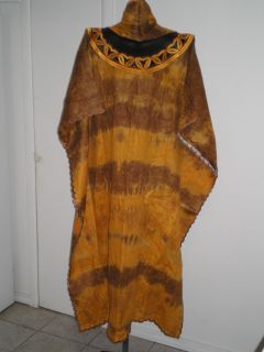 African Clothing Women Tie Dye Kaftan Dashiki Dress