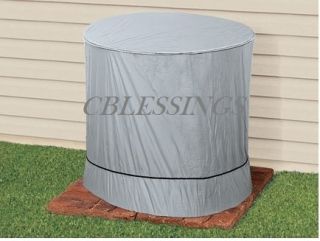 Outdoor Central Air Conditioner Condenser Unit Cover   Round *34 dia 