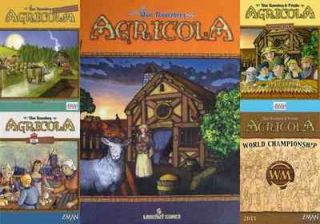 Agricola Board Game 4 Expansions Bundle New
