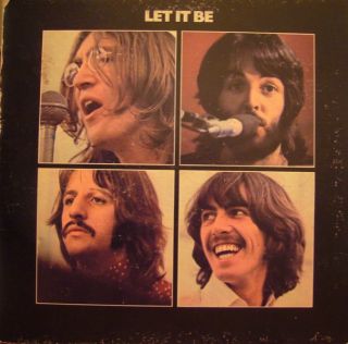 The Beatles Let It Be LP Original Apple AR 34001 