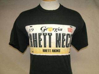 RHETT AKINS t shirt GEORGIA RHETT NECK 1998 L