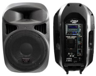 Pyle 12 1000W Active 2 Way Loudspeaker with iPod Dock PPHP1299AI 