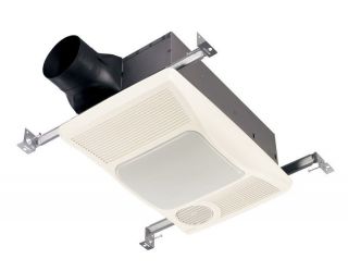    100HL White Bath Exhaust Fan Heater Light 100 CFM 2 0 Sones 1500W
