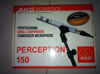 AKG Acoustics Perception 150 Small Diaphragm Condenser Microphone Mic 