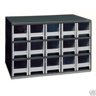 Akro Mils Steel Storage Cabinet 15 Drawers 19715