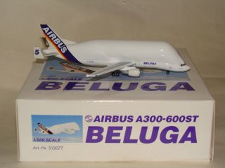 Herpa Wings 1 500 Airbus Beluga No 5 A300 600ST F Gste