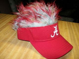 Alabama Crimson Tide Flair Hair Cap Visor