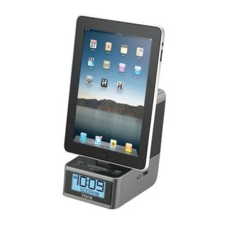 iD37 Dual Alarm Stereo Clock Radio iPad/iPhone/iPod **BRAND NEW**