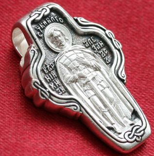  Orthodox Cross Silver 925 New Aleksander Nevski Best Quality