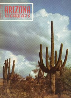 AZ Arizona Highways Magazine January 1955 AJO Cholla