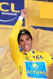 Alberto Contador Tour de France 2010 Champion Poster