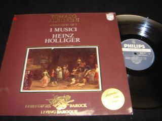 Albinoni 4 Concerti Op 9 LP Near Mint Holliger Promo Only 3 00