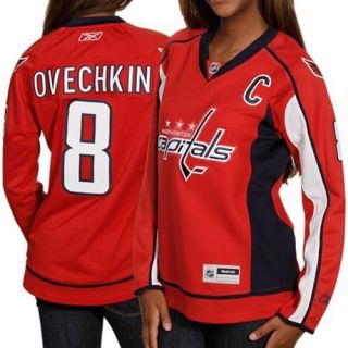Reebok Alexander Ovechkin Washington Capitals Ladies Premier Jersey 
