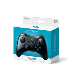 Nintendo Wii U Pro Controller Deluxe (Black), brand new, sold out 