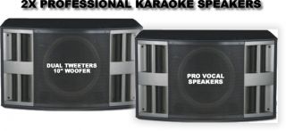 Big Gig Karaoke Machine Player PA System 640W Amplifier Microphones 