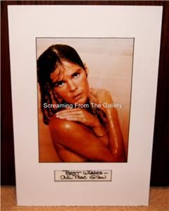 Ali MacGraw Hand Signed 11x16 Matted Display Autographed