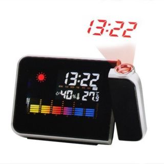 Weather Multi function Station Projection Alarm Clock Multi function 