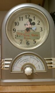 Disney Vintage Musical Alarm Clock Seiko