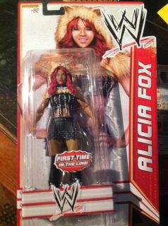 Alicia Fox WWE Action Figure Mattel Superstar 62