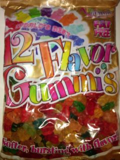Albanese Gummi Bears 5 lb Bag 12 Flavors