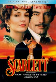 SCARLETT (DVD, 2001) Joanne Whalley Timothy Dalton sequel to GONE WITH 