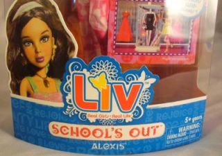 Liv Alexis Schools Out Doll Brunette Real Girls Real Life Fashion 