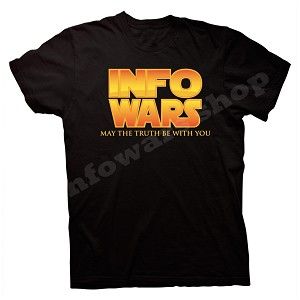 May The Truth Be With You T Shirt by Infowars and Alex Jones