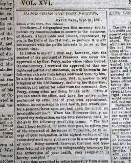 RARE Confederate New Orleans La Albert Sidney Johnston Civil War 1861 