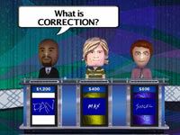 Familiar Jeopardy answer question gameplay flow from Jeopardy for 