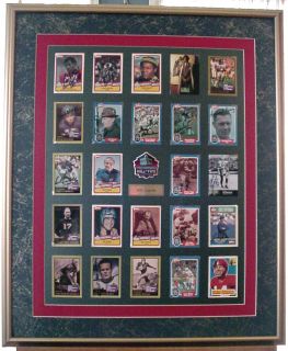 RARE Collection of 153 Football Hall of Fame Autographs
