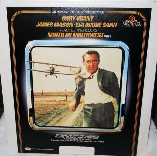 Alfred Hitchcocks North by Northwest UA CED Video Disc RARE