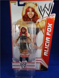 WWE ALICIA FOX series 23 action figure 62 first time in the line BRAND 