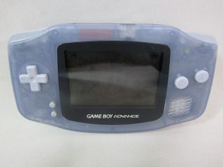 Nintendo Game Boy Advance Console System AGB 001 Gameboy Milky Blue 