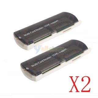 New USB 2 0 High Speed All in 1 Memory Multi Card Reader SDHC M2 MS SD 