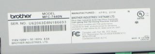 Brother MFC 7740N All in One Laser Printer