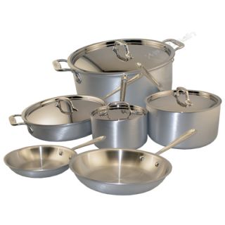 All Clad MC2 10 Piece Stainless Steel Cookware Set Highend Kitchen 