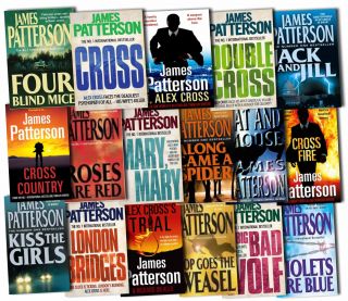 Alex Cross Series Collection James Patterson 17 Books Set Pack Cross 