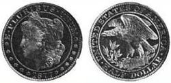 1890s MS64DPL NGC Morgan Silver Dollar RARE PCGS DMPL