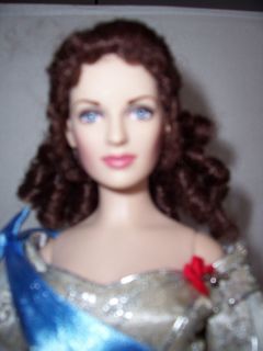 Franklin Mint Russian Czarina Alexandra Princess Doll Dressed w Stand 