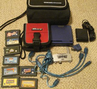 Lot Nintendo Game Boy Advance SP Games Accessories