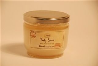 New Sabon Aroma Body Scrub Patchouli Lavender Vanilla  