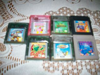 Lot of Original Gameboy & Color games All Work Game boy